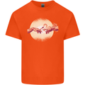 Weed Creation Funny Cannabis Drug Culture Kids T-Shirt Childrens Orange