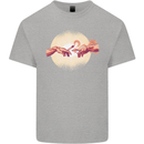 Weed Creation Funny Cannabis Drug Culture Kids T-Shirt Childrens Sports Grey