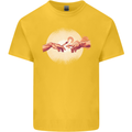 Weed Creation Funny Cannabis Drug Culture Kids T-Shirt Childrens Yellow