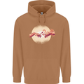 Weed Creation Funny Cannabis Drug Culture Mens 80% Cotton Hoodie Caramel Latte