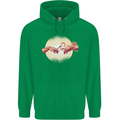 Weed Creation Funny Cannabis Drug Culture Mens 80% Cotton Hoodie Irish Green