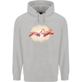 Weed Creation Funny Cannabis Drug Culture Mens 80% Cotton Hoodie Sports Grey