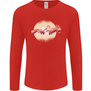 Weed Creation Funny Cannabis Drug Culture Mens Long Sleeve T-Shirt Red