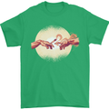 Weed Creation Funny Cannabis Drug Culture Mens T-Shirt 100% Cotton Irish Green