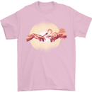 Weed Creation Funny Cannabis Drug Culture Mens T-Shirt 100% Cotton Light Pink