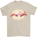 Weed Creation Funny Cannabis Drug Culture Mens T-Shirt 100% Cotton Sand