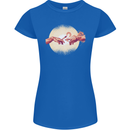 Weed Creation Funny Cannabis Drug Culture Womens Petite Cut T-Shirt Royal Blue