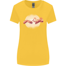 Weed Creation Funny Cannabis Drug Culture Womens Wider Cut T-Shirt Yellow