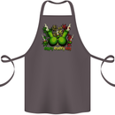 Weed Enjoy Every Day Cannabis Drugs Bong Cotton Apron 100% Organic Dark Grey