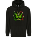 Weed Enjoy Every Day Cannabis Drugs Bong Mens 80% Cotton Hoodie Black