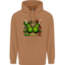 Weed Enjoy Every Day Cannabis Drugs Bong Mens 80% Cotton Hoodie Caramel Latte