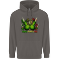 Weed Enjoy Every Day Cannabis Drugs Bong Mens 80% Cotton Hoodie Charcoal