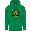 Weed Enjoy Every Day Cannabis Drugs Bong Mens 80% Cotton Hoodie Irish Green