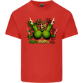 Weed Enjoy Every Day Cannabis Drugs Bong Mens Cotton T-Shirt Tee Top Red