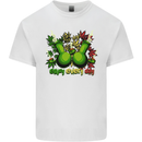 Weed Enjoy Every Day Cannabis Drugs Bong Mens Cotton T-Shirt Tee Top White