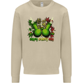 Weed Enjoy Every Day Cannabis Drugs Bong Mens Sweatshirt Jumper Sand