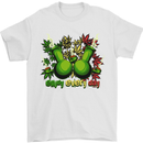 Weed Enjoy Every Day Cannabis Drugs Bong Mens T-Shirt 100% Cotton White