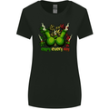 Weed Enjoy Every Day Cannabis Drugs Bong Womens Wider Cut T-Shirt Black
