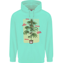 Weed Plant Cannabis Bud Drugs Marijuana Childrens Kids Hoodie Peppermint