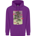 Weed Plant Cannabis Bud Drugs Marijuana Childrens Kids Hoodie Purple