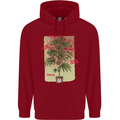 Weed Plant Cannabis Bud Drugs Marijuana Childrens Kids Hoodie Red