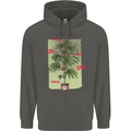 Weed Plant Cannabis Bud Drugs Marijuana Childrens Kids Hoodie Storm Grey