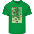 Weed Plant Cannabis Bud Drugs Marijuana Kids T-Shirt Childrens Irish Green