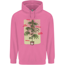 Weed Plant Cannabis Bud Drugs Marijuana Mens 80% Cotton Hoodie Azelea