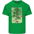Weed Plant Cannabis Bud Drugs Marijuana Mens Cotton T-Shirt Tee Top Irish Green