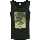 Weed Plant Cannabis Bud Drugs Marijuana Mens Vest Tank Top Black