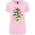 Weed Plant Cannabis Bud Drugs Marijuana Womens Wider Cut T-Shirt Light Pink