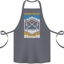 Weekend Fishing Funny Alcohol Beer Cotton Apron 100% Organic Steel