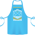 Weekend Fishing Funny Alcohol Beer Cotton Apron 100% Organic Turquoise