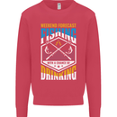 Weekend Fishing Funny Alcohol Beer Kids Sweatshirt Jumper Heliconia