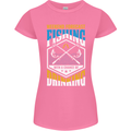 Weekend Fishing Funny Alcohol Beer Womens Petite Cut T-Shirt Azalea
