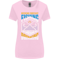 Weekend Fishing Funny Alcohol Beer Womens Wider Cut T-Shirt Light Pink