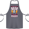 Weekend Forecast Beer Alcohol Rugby Funny Cotton Apron 100% Organic Steel