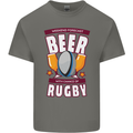 Weekend Forecast Beer Alcohol Rugby Funny Mens Cotton T-Shirt Tee Top Charcoal