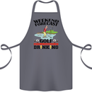 Weekend Forecast Golf with a Chance of Drinking Cotton Apron 100% Organic Steel