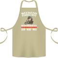 Weekend Forecast Motorbikes Cotton Apron 100% Organic Khaki