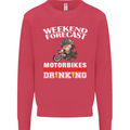 Weekend Forecast Motorbikes Mens Sweatshirt Jumper Heliconia