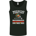 Weekend Forecast Motorbikes Mens Vest Tank Top Black
