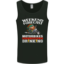 Weekend Forecast Motorbikes Mens Vest Tank Top Black