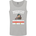 Weekend Forecast Motorbikes Mens Vest Tank Top Sports Grey