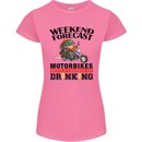 Weekend Forecast Motorbikes Womens Petite Cut T-Shirt Azalea