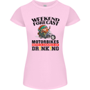 Weekend Forecast Motorbikes Womens Petite Cut T-Shirt Light Pink