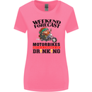 Weekend Forecast Motorbikes Womens Wider Cut T-Shirt Azalea