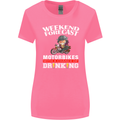 Weekend Forecast Motorbikes Womens Wider Cut T-Shirt Azalea