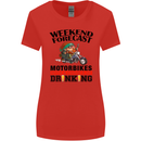 Weekend Forecast Motorbikes Womens Wider Cut T-Shirt Red