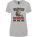 Weekend Forecast Motorbikes Womens Wider Cut T-Shirt Sports Grey